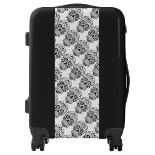 Carry On Luggage Suitcase/Skulls