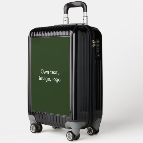 Carry On Suitcase Green