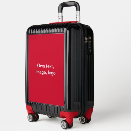 Carry On Suitcase Red