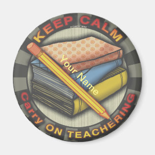Carry On Teachering Books  magnet
