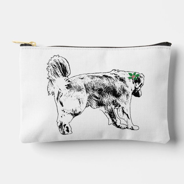 Carry Pouch: Holly Ear Accessory Pouch (Front)