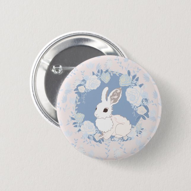 Carry the Bunny Button (Front & Back)