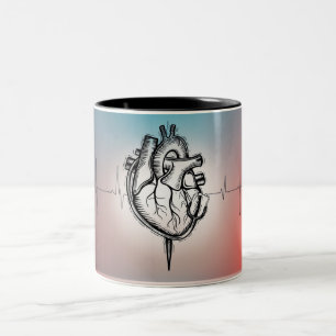 Carry the Rhythm: Heartbeat in Motion Mug