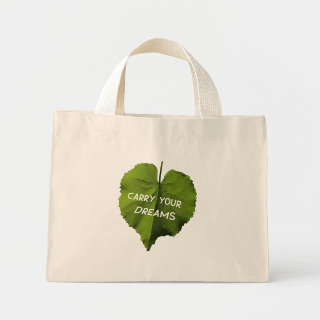 Carry Your Dreams – Tiny Tote Bag (Front)