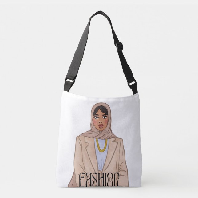 Carry Your World: Custom Tote Bag, Bold Style  (Front)
