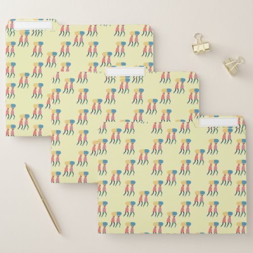 Carrying A Pill Pattern File Folder