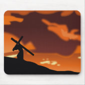 Carrying the Cross Mouse Pad (Front)