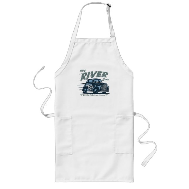 Cars 3 | #34 River Scott Long Apron (Front)