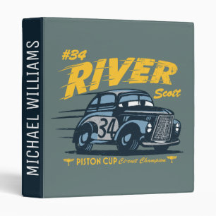 Cars 3 #34 River Scott Ring Binder