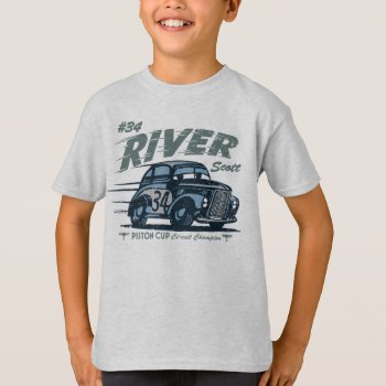 Cars 3 | #34 River Scott T-shirt by DisneyPixarCars at Zazzle