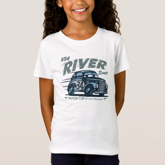 Cars 3 | #34 River Scott T-Shirt (Front)