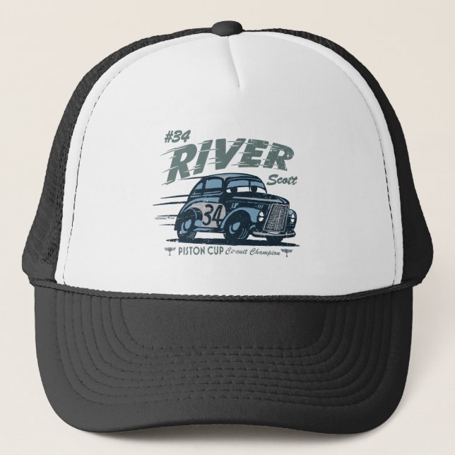 Cars 3 | #34 River Scott Trucker Hat (Front)