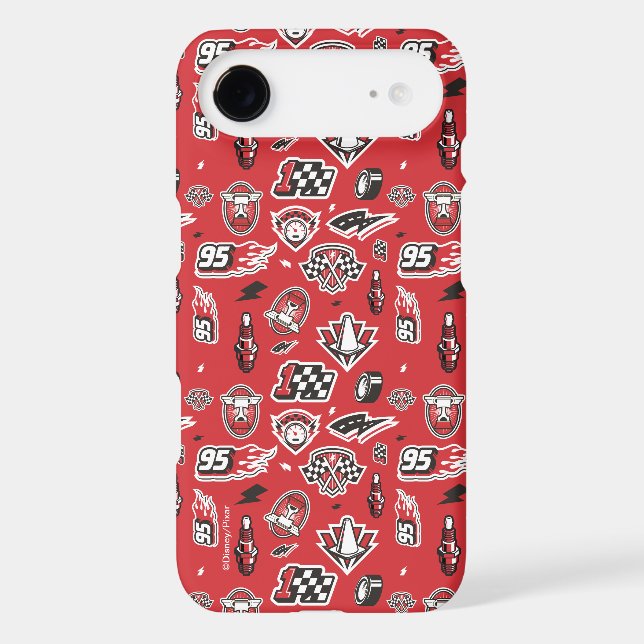 Cars 3 | 95 Lightning McQueen Speed Pattern Case-Mate iPhone Case (Back)