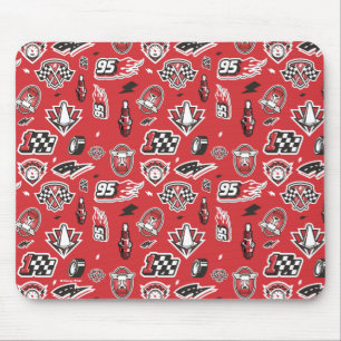 Cars 3 95 Lightning McQueen Speed Pattern Mouse Pad
