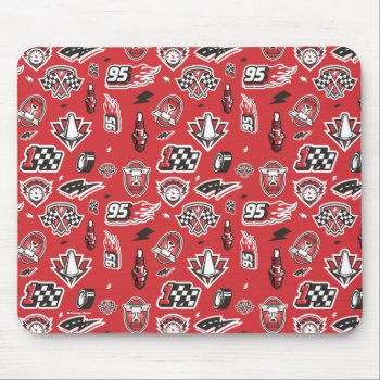 Cars 3 | 95 Lightning Mcqueen Speed Pattern Mouse Pad by DisneyPixarCars at Zazzle