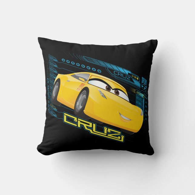 Cars 3 | Cruz Control Throw Pillow (Front)
