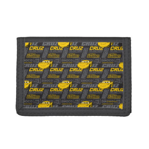 Cars 3 Cruz Ramirez - Cruz to Victory Pattern Trifold Wallet