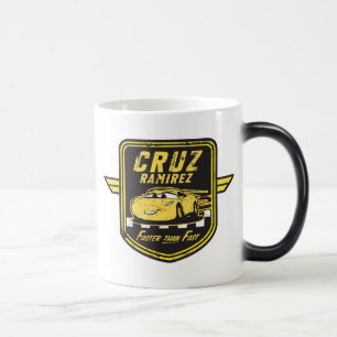 Cars 3 Cruz Ramirez - Faster than Fast Color Morph Mug