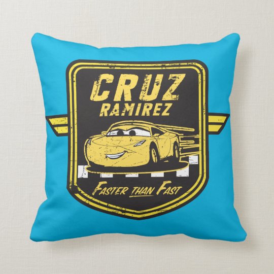 cruz ramirez pillow