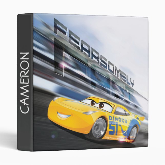 Cars 3 | Cruz Ramirez - Fearsomely Fast Binder (Front/Spine)