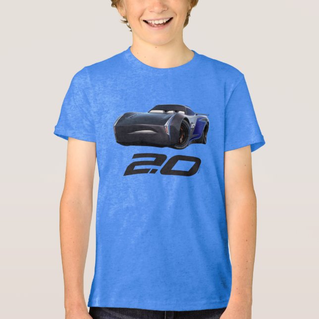 Cars 3 | Jackson Storm - Storm 2.0 Tri-Blend Shirt (Front)