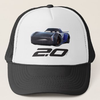 Cars 3 | Jackson Storm - Storm 2.0 Trucker Hat by DisneyPixarCars at Zazzle