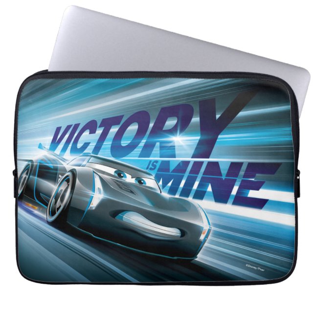 Cars 3 | Jackson Storm - Victory is Mine Laptop Sleeve (Front)