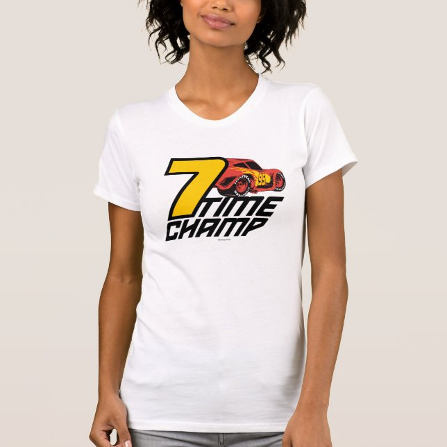 Cars 3 | Lightning McQueen - 7 Time Champ T-Shirt (Front)