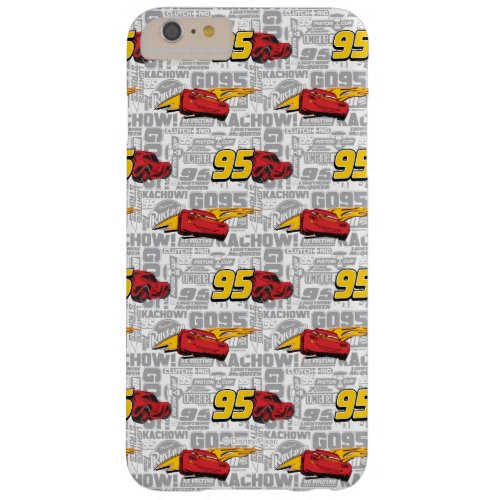 Cars 3  Lightning McQueen 95 Pattern Barely There iPhone 6 Plus Case