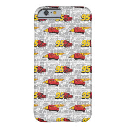 Cars 3 | Lightning McQueen 95 Pattern Barely There iPhone 6 Case