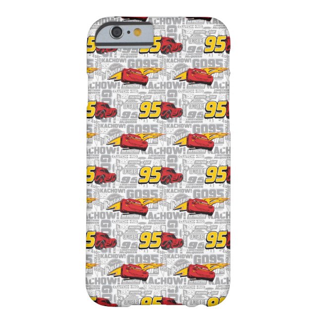 Cars 3 | Lightning McQueen 95 Pattern Case-Mate iPhone Case (Back)