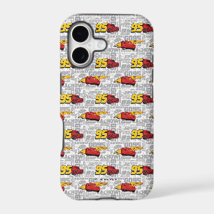 Cars 3 Lightning McQueen 95 Pattern iPhone 17 Case
