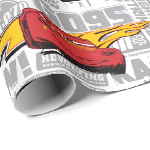 Cars 3 Lightning McQueen 95 Pattern Wrapping Paper Zazzle