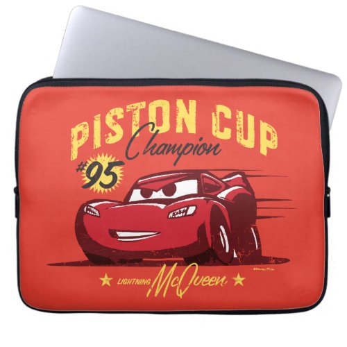 Cars 3  Lightning McQueen _ 95 Piston Cup Champ Laptop Sleeve