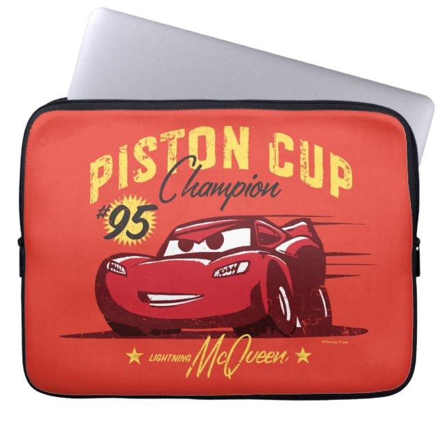 Cars 3 | Lightning McQueen - #95 Piston Cup Champ Laptop Sleeve (Front)