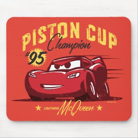 Cars 3 | Lightning Mcqueen - #95 Piston Cup Champ Mouse Pad