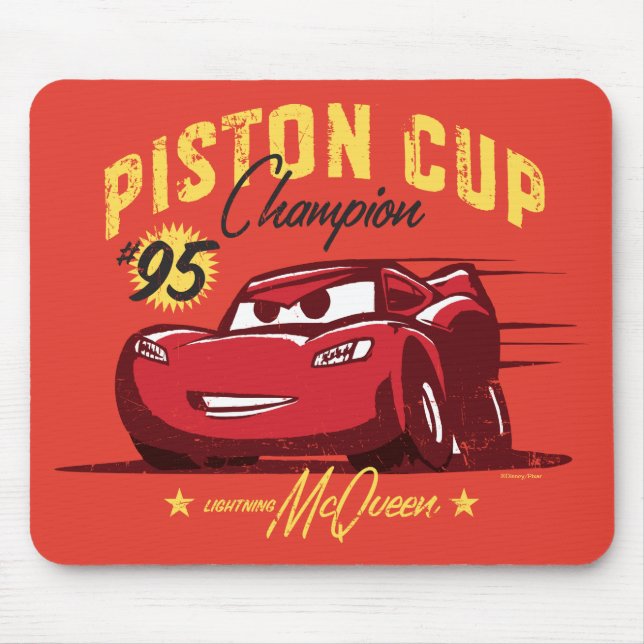 Cars 3 | Lightning McQueen - #95 Piston Cup Champ Mouse Pad (Front)