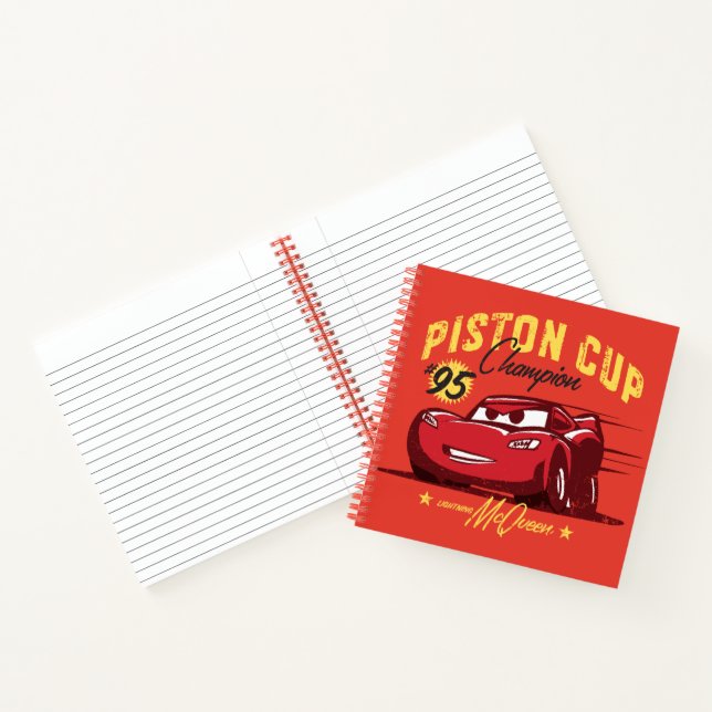 Cars 3 | Lightning McQueen - #95 Piston Cup Champ Notebook (Inside)