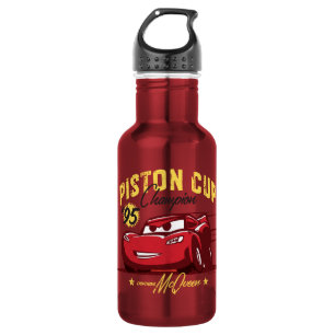 Cars 3 Lightning McQueen - #95 Piston Cup Champ Stainless Steel Water Bottle