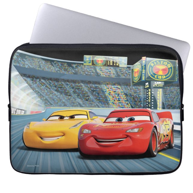 Cars 3 | Lightning McQueen & Cruz Ramirez Laptop Sleeve (Front)