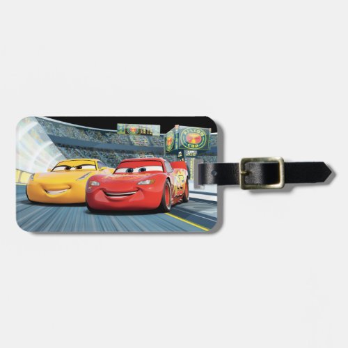 Cars 3  Lightning McQueen  Cruz Ramirez Luggage Tag