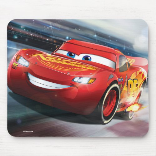 Cars 3  Lightning McQueen _ Full Throttle Mouse Pad