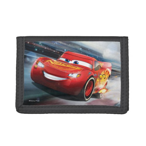 Cars 3  Lightning McQueen _ Full Throttle Tri_fold Wallet