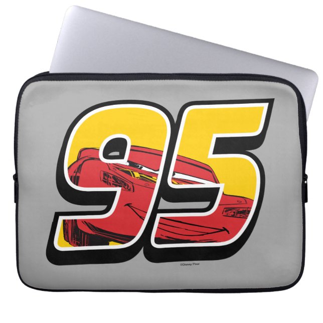 Cars 3 | Lightning McQueen Go 95 Laptop Sleeve (Front)