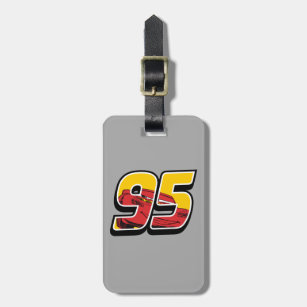 Cars 3   Lightning McQueen Go 95 Luggage Tag