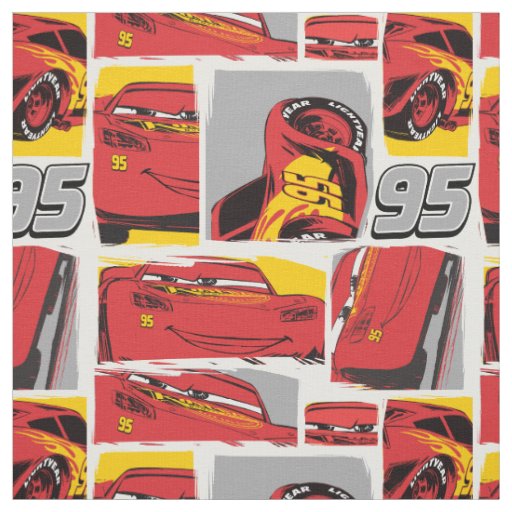 Lightning mcqueen discount material