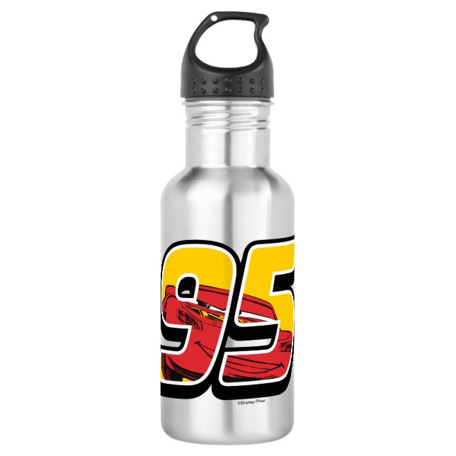 Cars 3 | Lightning McQueen Go 95 Water Bottle (Front)