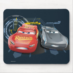 Cars 3 Lightning McQueen & Jackson Storm Mouse Pad