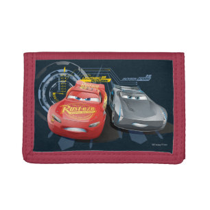 Cars 3 Lightning McQueen & Jackson Storm Trifold Wallet