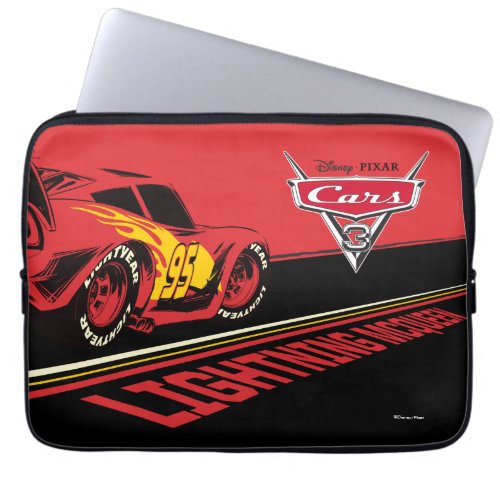 Cars 3  Lightning McQueen _ Lets Race Laptop Sleeve